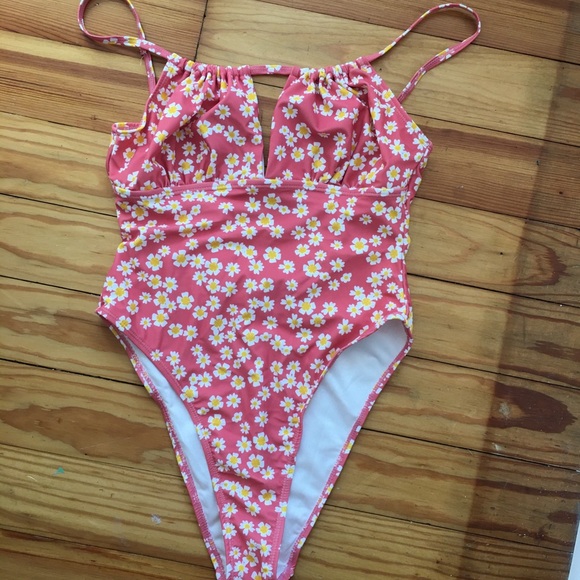 Nasty Gal Other - Nasty gal one piece swimsuit floral print